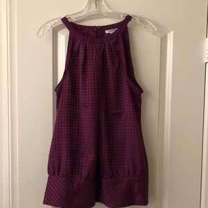 Calvin Klein Plum Sleeveless Top
